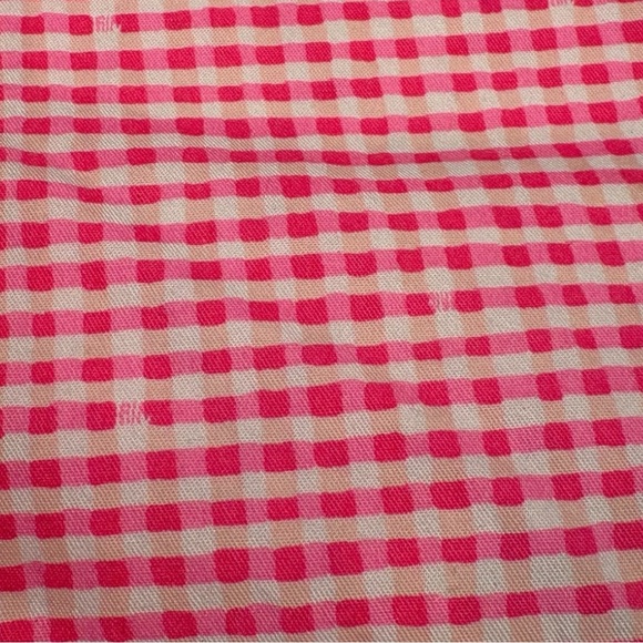 Lilly Pulitzer Buttercup Scallop Shorts Pink Gingham Women’s Size 8 Preppy - Picture 5 of 13